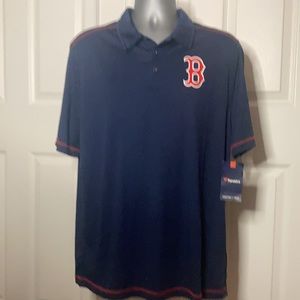 Boston Red Sox Fanatics men’s officially licensed Polo shirt. Size Large. NWT